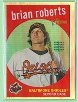 2008 Topps Heritage Chrome Refractors Series 2 #C166 Brian Roberts