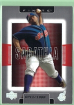 2003 Upper Deck Finite #34 C.C. Sabathia
