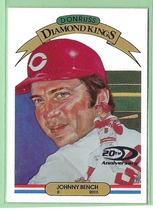 2001 Donruss Diamond Kings Reprints #DKR-7 Johnny Bench