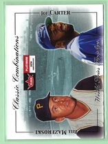2001 Fleer Platinum Classic Combinations #31CC Carter|Mazeroski
