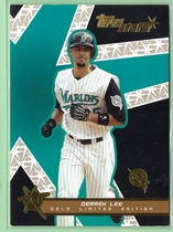 2001 Topps Stars Gold #139 Derrek Lee