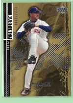 2000 Upper Deck Black Diamond Rookie Edition Gold #24 Pedro Martinez