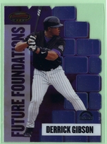 1999 Bowman Best Future Foundations Mach I #FF9 Derrick Gibson