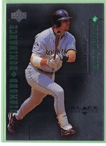 1999 Upper Deck Black Diamond Dominance #D23 Larry Walker