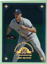 1998 Leaf Fractal Foundations #132 Andy Pettitte