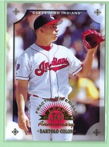 1998 Leaf Fractal Materials #88 Bartolo Colon