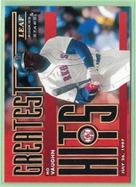 1998 Leaf Rookies & Stars Greatest Hits #18 Mo Vaughn