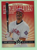 1997 Donruss Franchise Features #5 Bubba Trammell|Juan Gonzalez