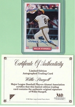 1993 Nabisco All-Star Autos #NNO Willie Stargell