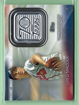2021 Topps 70th Anniversary Logo Patch Manufactured Series 2 #T70P-GM Greg Maddux