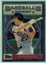 1993 Finest Base Set #21 Todd Zeile