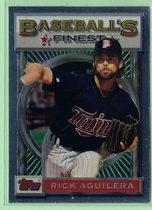 1993 Finest Base Set #22 Rick Aguilera