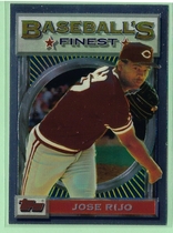 1993 Finest Base Set #24 Jose Rijo