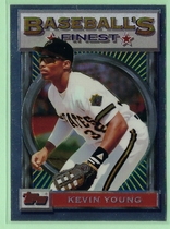 1993 Finest Base Set #34 Kevin Young