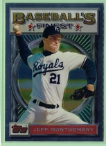 1993 Finest Base Set #42 Jeff Montgomery