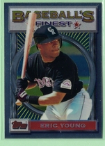 1993 Finest Base Set #48 Eric Young