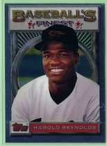1993 Finest Base Set #50 Harold Reynolds