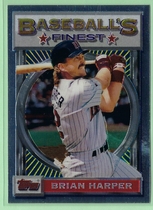 1993 Finest Base Set #51 Brian Harper
