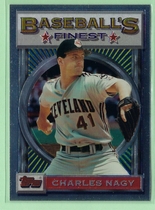 1993 Finest Base Set #58 Charles Nagy