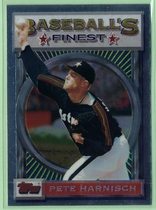 1993 Finest Base Set #62 Pete Harnisch
