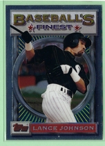 1993 Finest Base Set #64 Lance Johnson