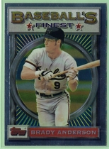 1993 Finest Base Set #71 Brady Anderson
