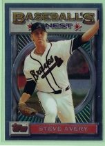 1993 Finest Base Set #160 Steve Avery