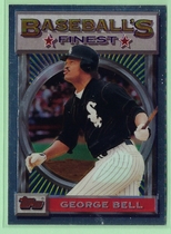 1993 Finest Base Set #175 George Bell