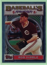 1993 Finest Base Set #180 Rob Dibble