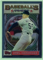 1993 Finest Base Set #184 Orel Hershiser