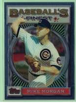 1993 Finest Base Set #188 Mike Morgan