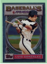 1993 Finest Base Set #195 Luis Gonzalez