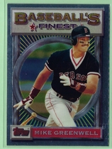 1993 Finest Base Set #197 Mike Greenwell