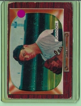 1955 Bowman Base Set #157 Ernie Johnson