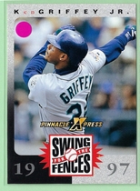 1997 Pinnacle X-Press Swing for the Fences #26 Ken Griffey Jr.