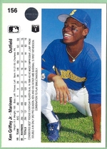 1990 Upper Deck No Copyright Date Back #156 Ken Griffey Jr.