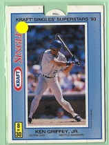 1993 Kraft Base Set #8 Ken Griffey Jr.
