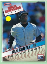 1995 Kraft Base Set #5 Ken Griffey Jr.