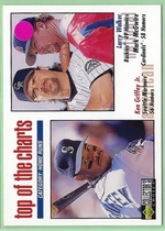 1998 Upper Deck Collectors Choice (Home Plate Hologram) #254 Ken Griffey Jr.|Larry Walker|Mark McGwire
