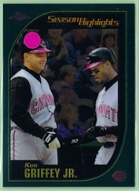 2001 Topps Chrome #314 Ken Griffey Jr.