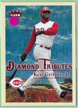 2005 Fleer Tradition Diamond Tributes #3DT Ken Griffey Jr.