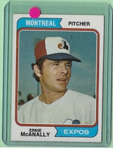 1974 Topps Base Set #322 Ernie McAnally