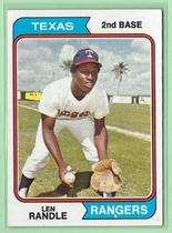1974 Topps Base Set #446 Len Randle