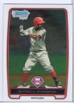 2012 Bowman Chrome Prospects #BCP30 Kyrell Hudson
