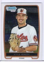 2012 Bowman Chrome Prospects #BCP56 Kyle Simon