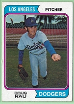 1974 Topps Base Set #64 Doug Rau