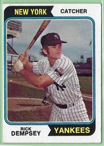 1974 Topps Base Set #569 Rick Dempsey