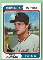 1974 Topps Base Set #573 Mike Adams