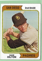 1974 Topps Base Set #148 Dave Hilton