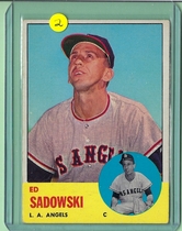 1963 Topps Base Set #527 Ed Sadowski